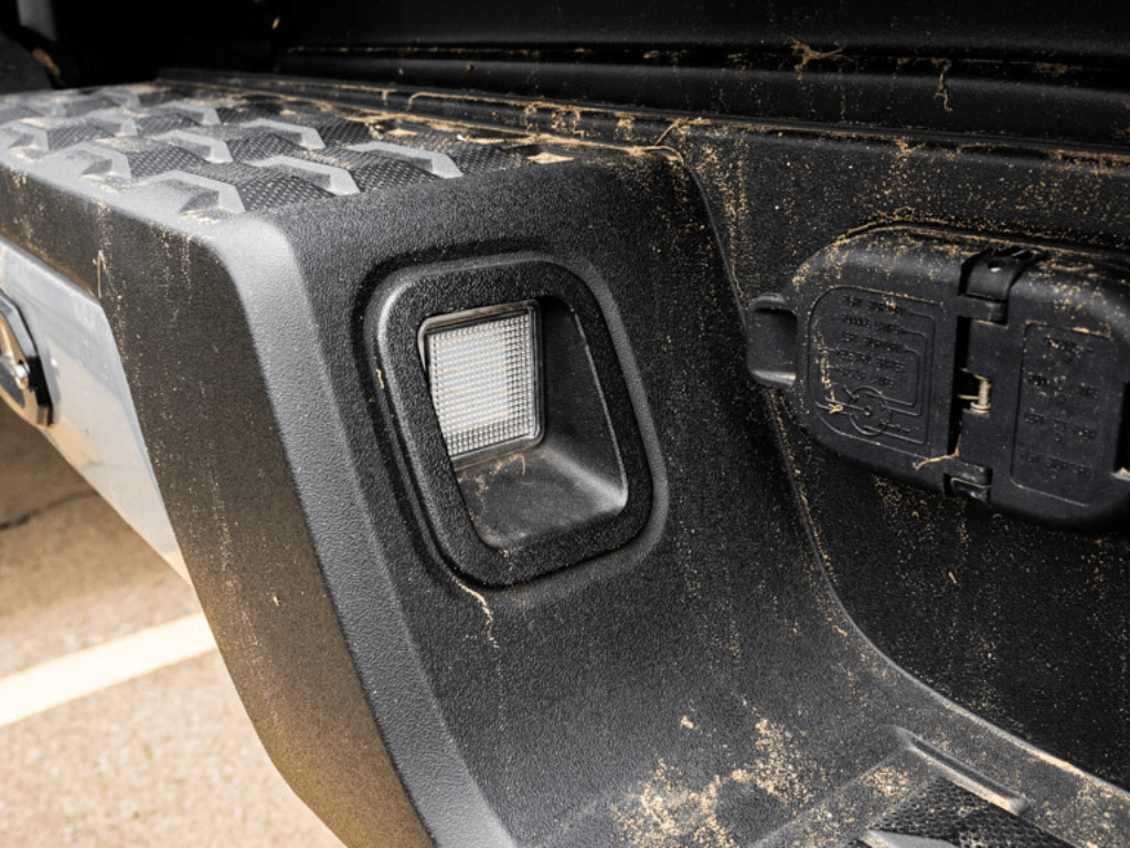 Cali Raised License Plate LED Lights | Tacoma &amp; 2014-2021 Tundra (2016-2023) | Truck Brigade