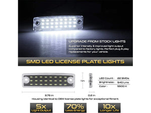 Cali Raised License Plate LED Lights | Toyota 4Runner (2003-2024) | Truck Brigade