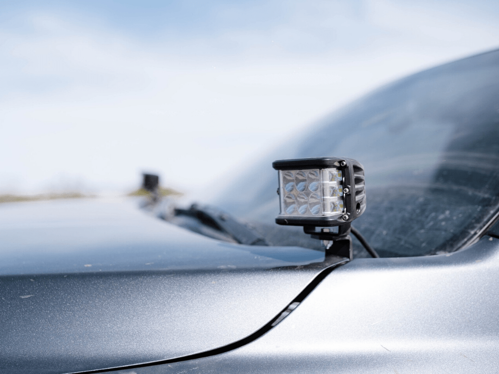 Cali Raised Low Profile Ditch Light Bracket Kit | Toyota Tacoma (2016-2023) | Truck Brigade