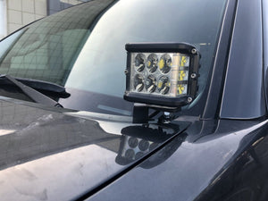 Cali Raised Low Profile Ditch Light Bracket Kit | Toyota Tacoma (2016-2023) - Truck Brigade