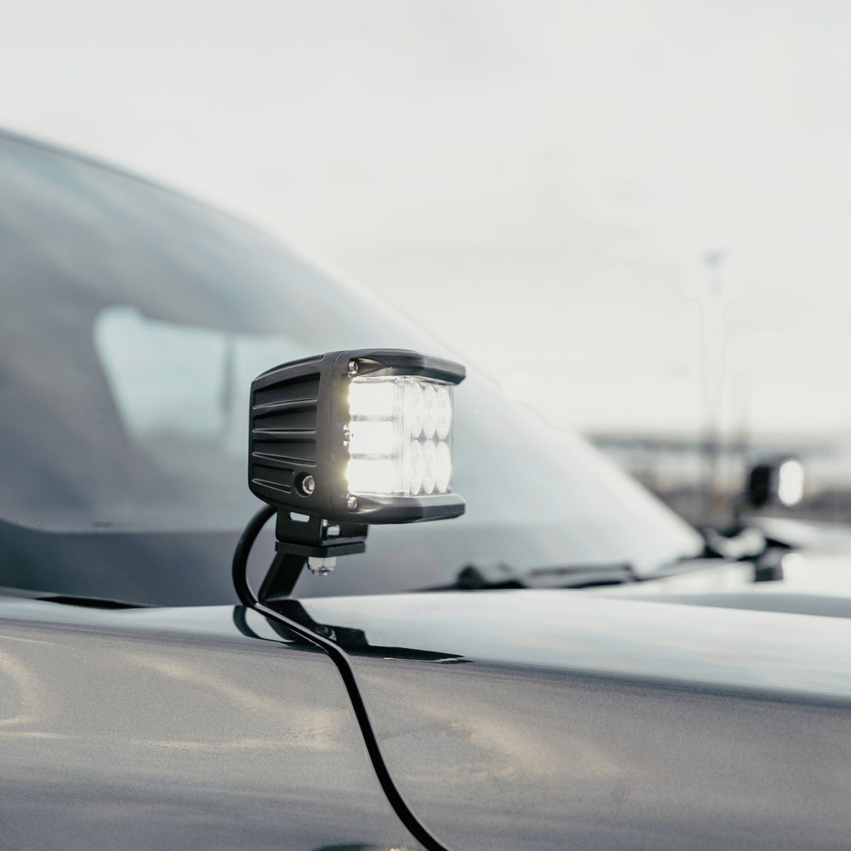 Cali Raised Low Profile Ditch Light Bracket Kit | Toyota Tundra (2022-2024) - Truck Brigade