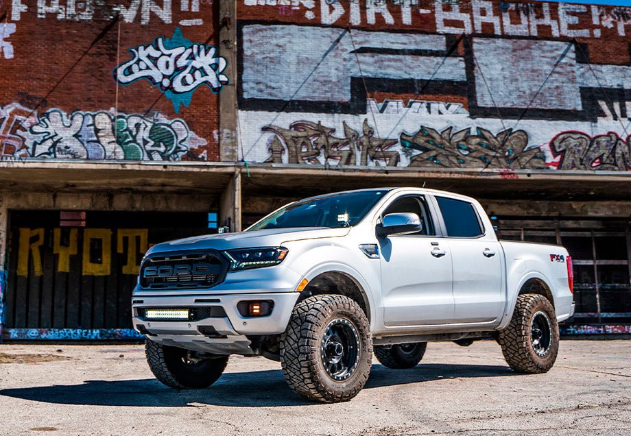 Cali Raised Low Profile Ditch Light Brackets Kit | Ford Ranger (2019-2022) | Truck Brigade
