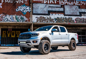 Cali Raised Low Profile Ditch Light Brackets Kit | Ford Ranger (2019-2022) | Truck Brigade
