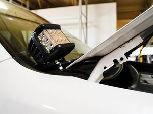 Cali Raised Low Profile LED Ditch Light Brackets Kit | Lexus GX 460 (2010-2022) | Truck Brigade
