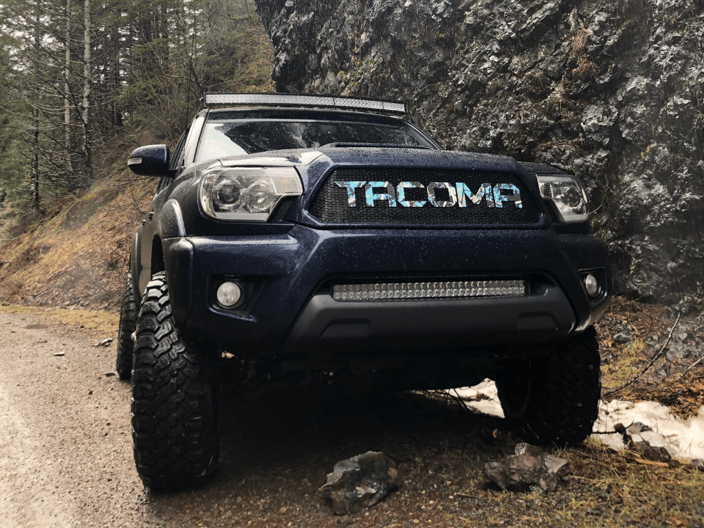 Cali Raised Lower Bumper Flush Mount 32 Inch LED Light Bar Kit | Toyota Tacoma (2005-2015) | Truck Brigade