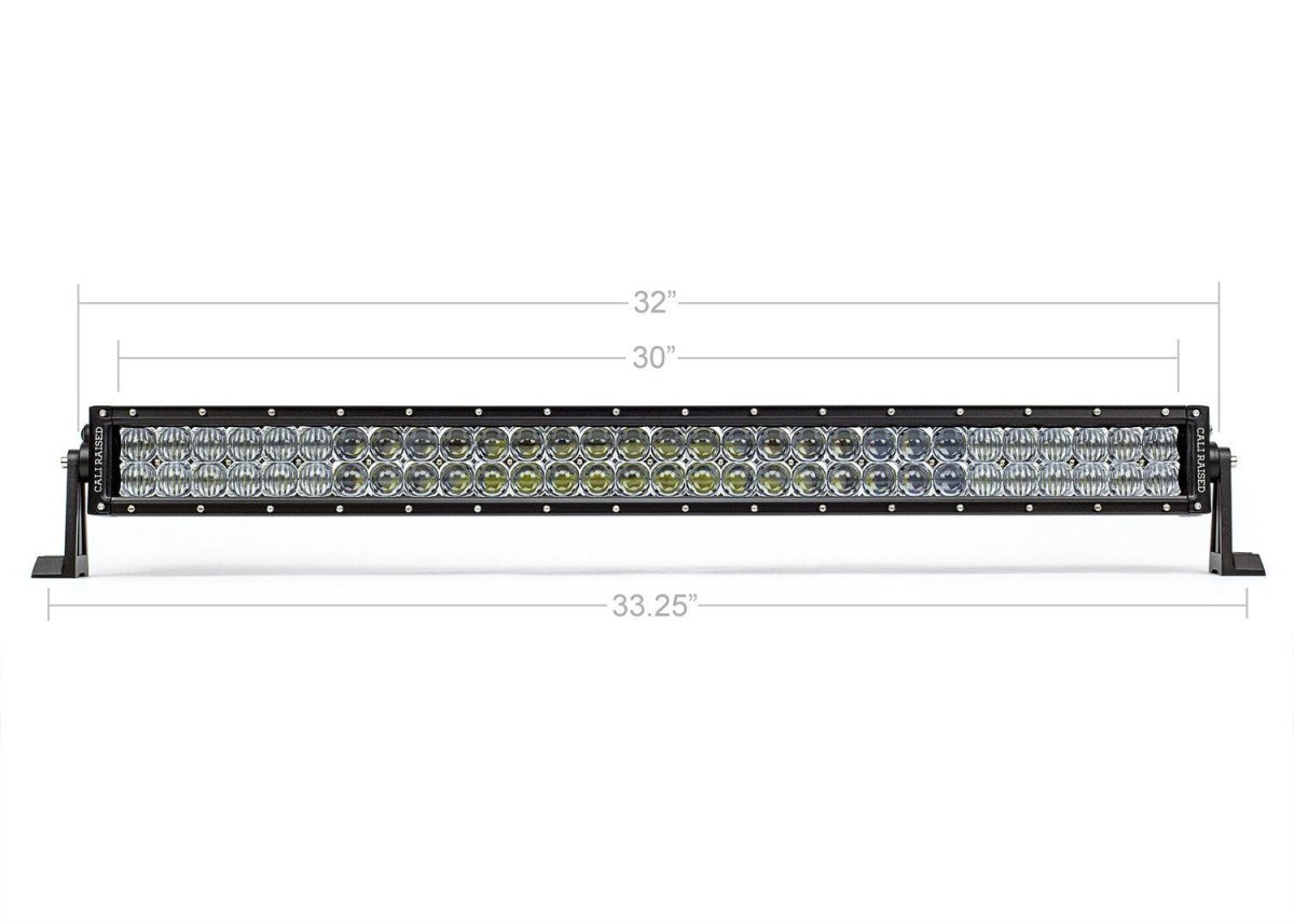 Cali Raised Lower Bumper Hidden 32 Inch LED Light Bar Bracket Kit | Toyota 4Runner (2003-2009) | Truck Brigade