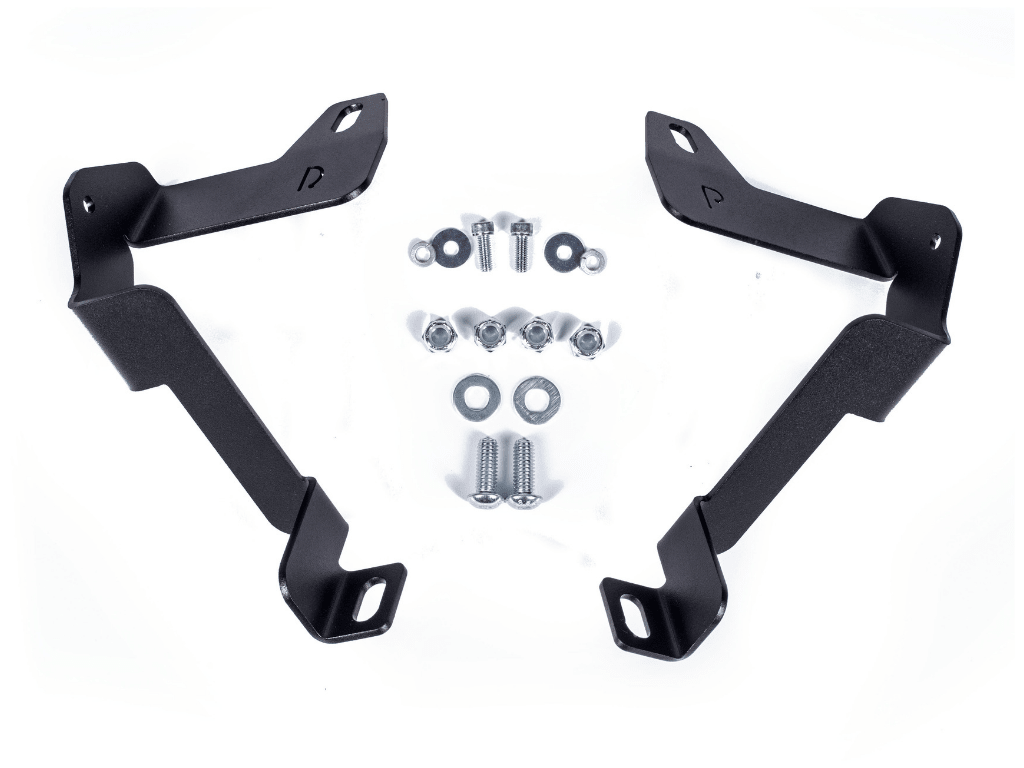 Cali Raised Lower Bumper Hidden 32 Inch LED Light Bar Bracket Kit | Toyota Tundra (2014-2021) | Truck Brigade