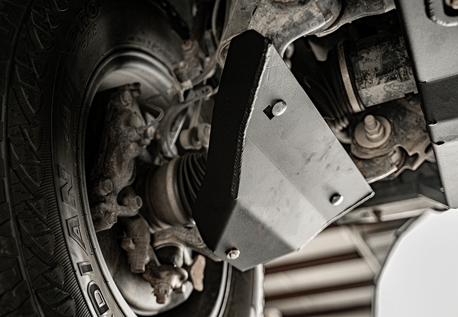 Cali Raised Lower Control Arm Skid Plates | Toyota Tacoma (2005-2015) | Truck Brigade
