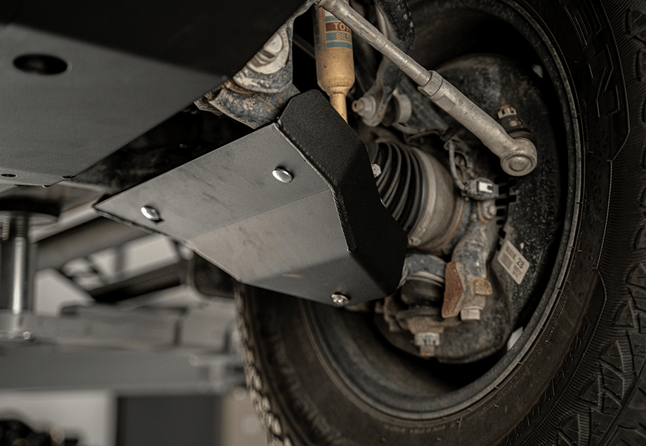 Cali Raised Lower Control Arm Skid Plates | Toyota Tacoma (2005-2015) | Truck Brigade