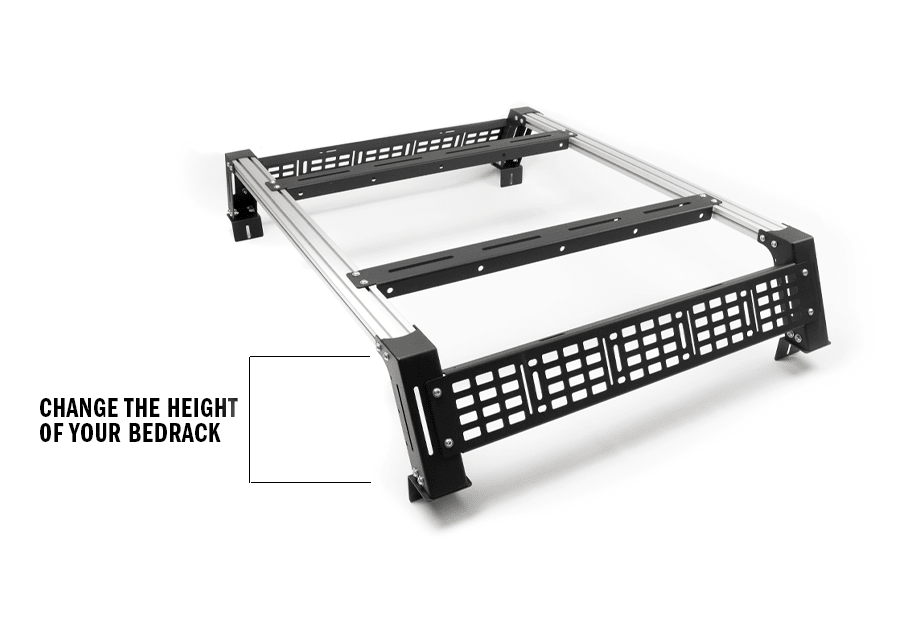 Cali Raised Overland Bed Rack Arms | Truck Brigade