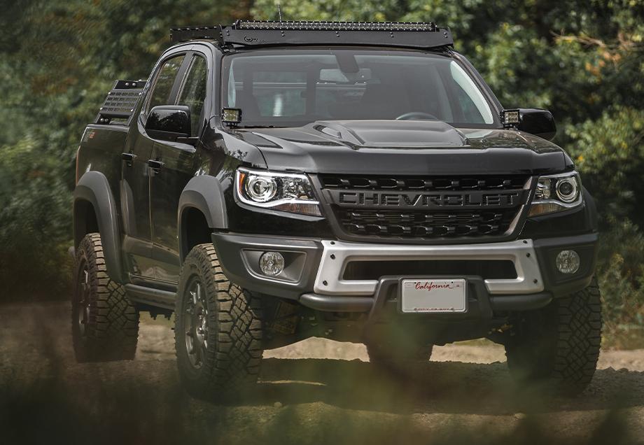 Cali Raised Overland Bed Rack | Chevy Colorado (2014-2022) | Truck Brigade