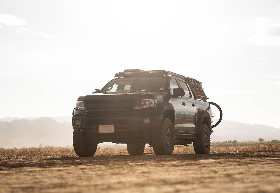 Cali Raised Overland Bed Rack | Chevy Colorado (2014-2022) | Truck Brigade