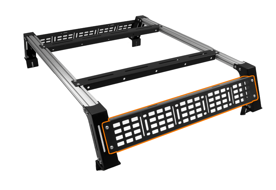 Cali Raised Overland Bed Rack MOLLE Side Panel | Truck Brigade