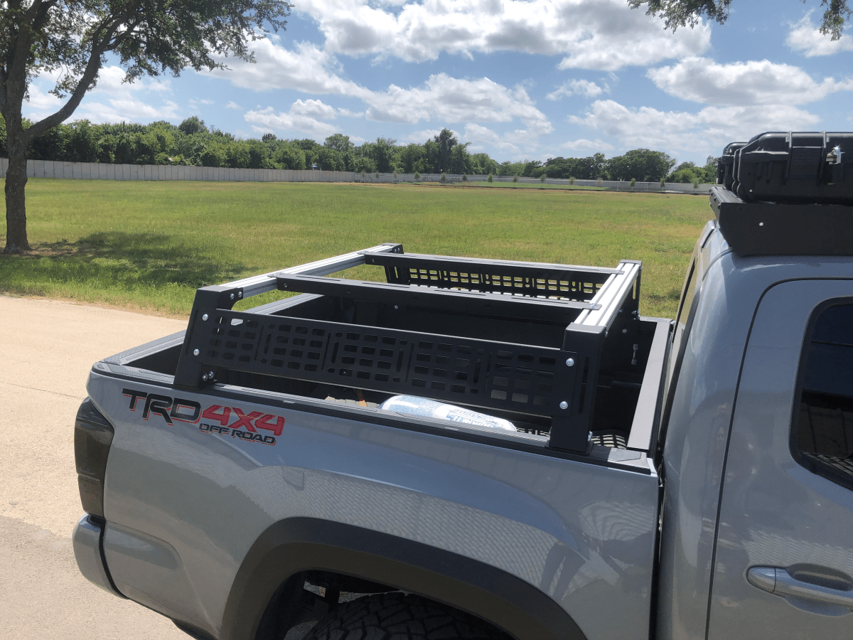 Cali Raised Overland Bed Rack | Toyota Tacoma (2005-2022) | Truck Brigade