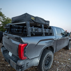 Cali Raised Overland Bed Rack | Toyota Tundra (2022-2024) - Truck Brigade