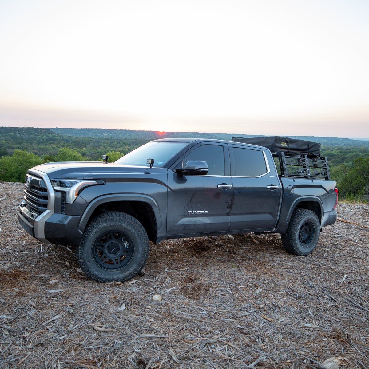 Cali Raised Overland Bed Rack | Toyota Tundra (2022-2024) - Truck Brigade