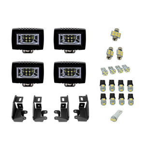 Cali Raised Premium Roof Rack 360 Lighting Kit for 4Runner | Truck Brigade
