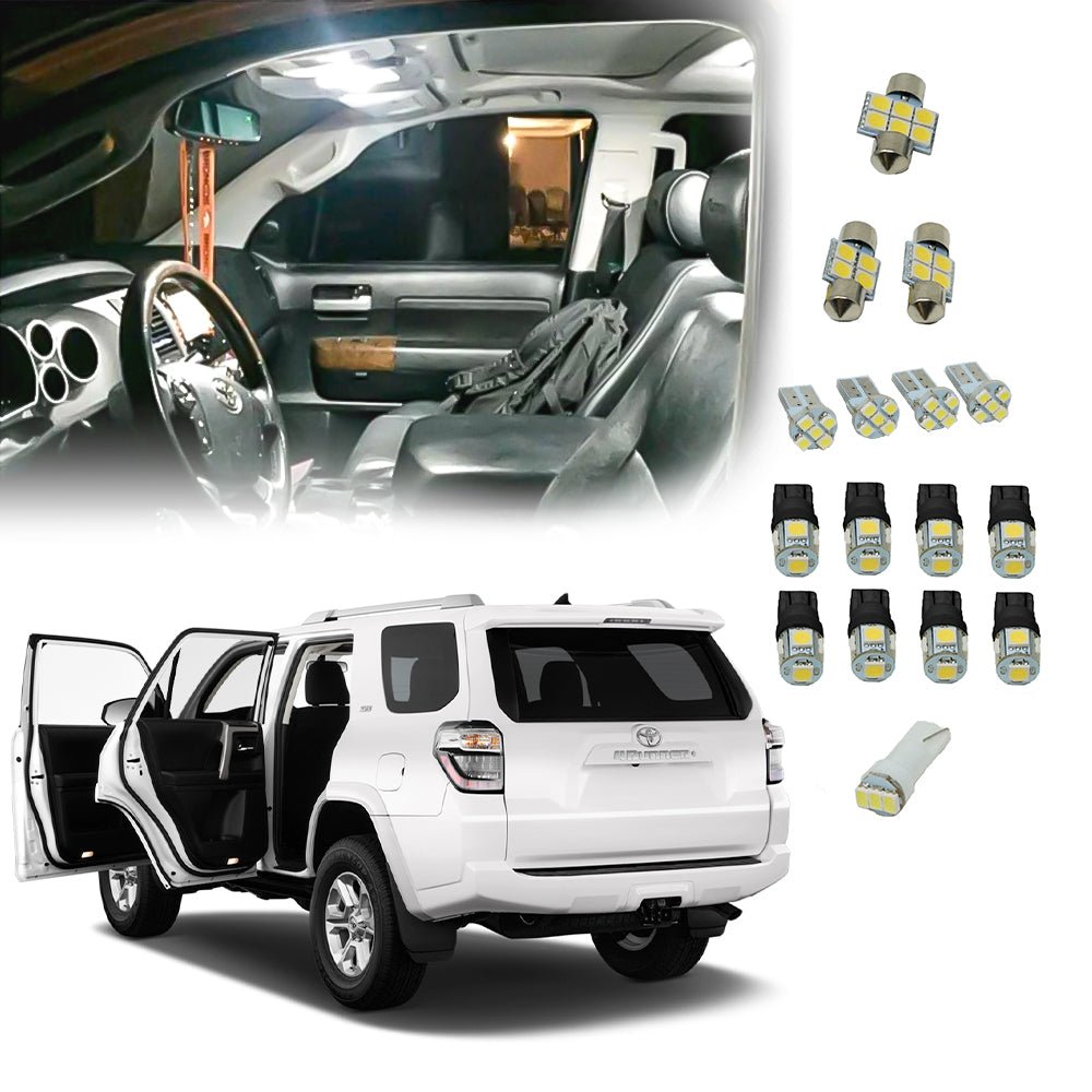 Cali Raised Premium Roof Rack 360 Lighting Kit for 4Runner | Truck Brigade