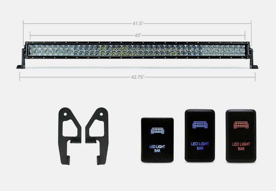 Cali Raised Premium Roof Rack Lighting Kit for Tundra | Truck Brigade
