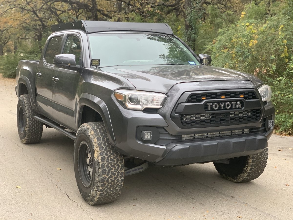 Cali Raised Premium Roof Rack | Toyota Tacoma (2005-2023) | Truck Brigade