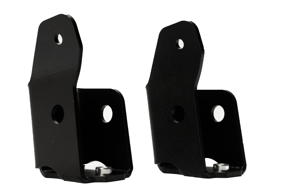 Cali Raised Rear Shock Skid Plates | Toyota Tacoma (2005-2023) | Truck Brigade