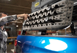 Cali Raised Recovery Board Mounts for Bed Rack | Truck Brigade