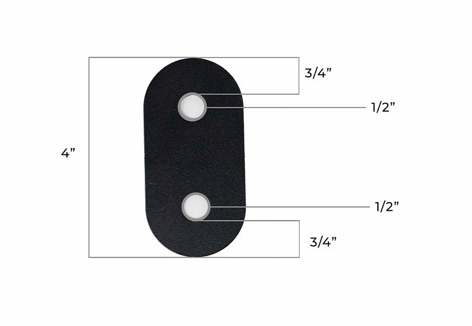 Cali Raised Recovery Board Mounts for Bed Rack | Truck Brigade