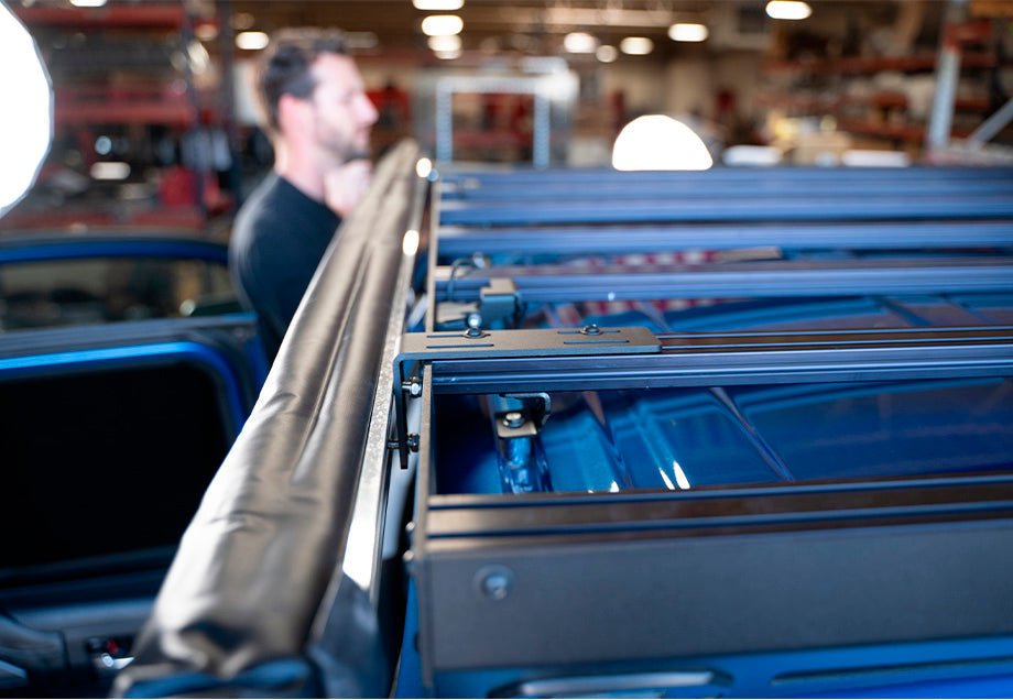 Cali Raised Roof Rack Awning Mounts | Truck Brigade