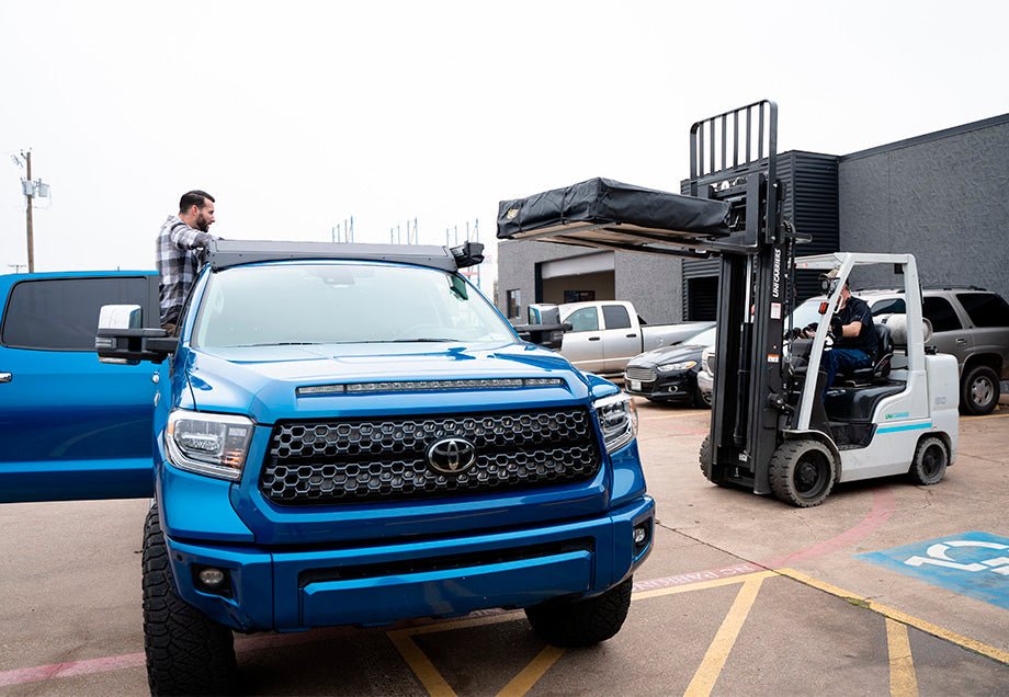 Cali Raised Roof Rack RTT Mounts | Truck Brigade