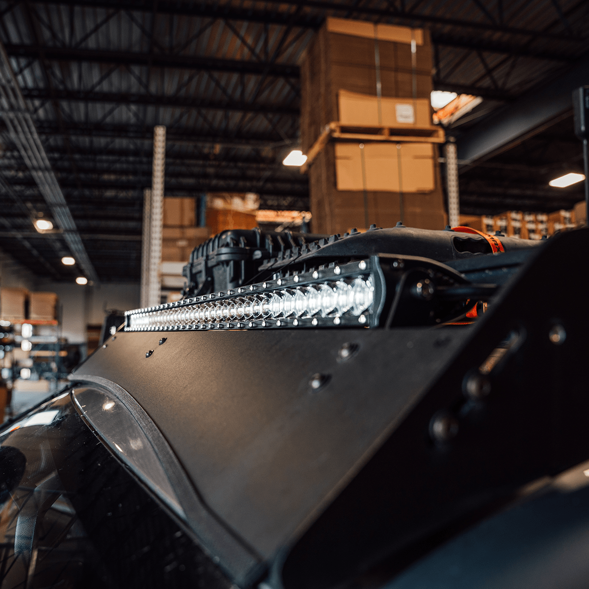 Cali Raised Sherpa Roof Rack LED Light Bar Bracket Kit | Truck Brigade