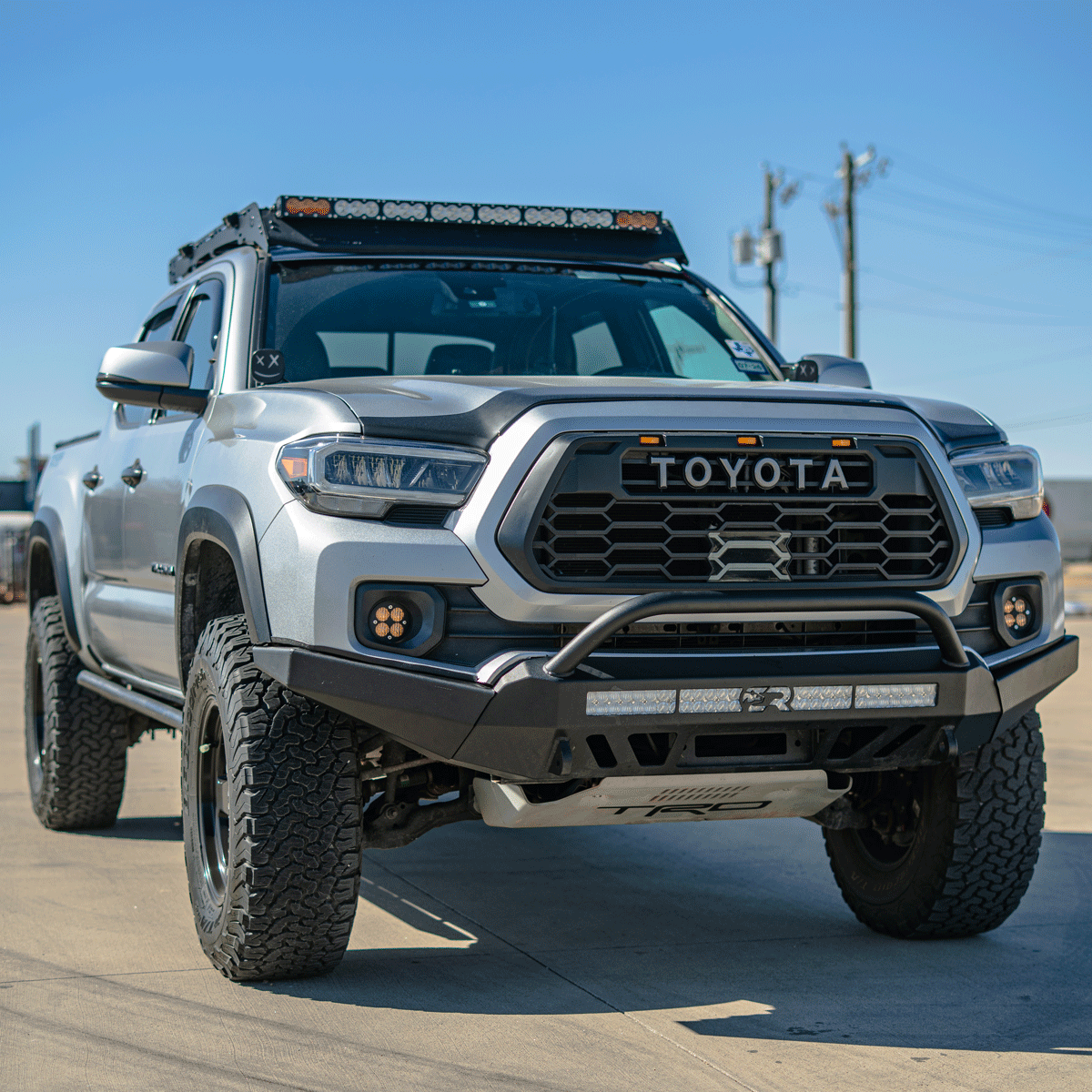 Cali Raised Stealth Bumper High Clearance Side Wings | Toyota Tacoma (2016-2023) | Truck Brigade