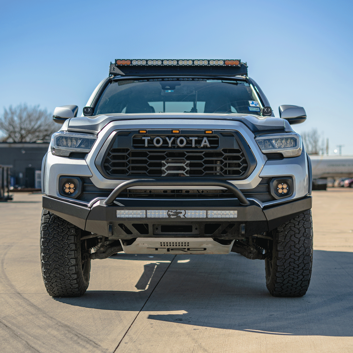 Cali Raised Stealth Bumper High Clearance Side Wings | Toyota Tacoma (2016-2023) | Truck Brigade