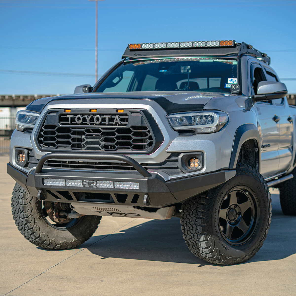 Cali Raised Stealth Bumper High Clearance Side Wings | Toyota Tacoma (2016-2023) | Truck Brigade