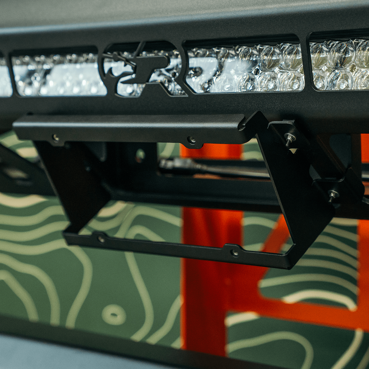 Cali Raised Stealth Bumper License Plate Mount | Truck Brigade