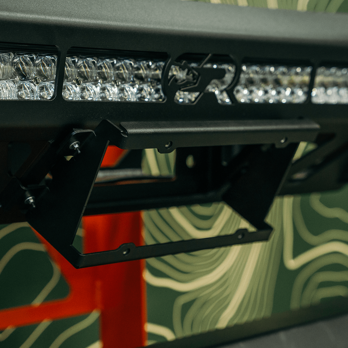 Cali Raised Stealth Bumper License Plate Mount | Truck Brigade