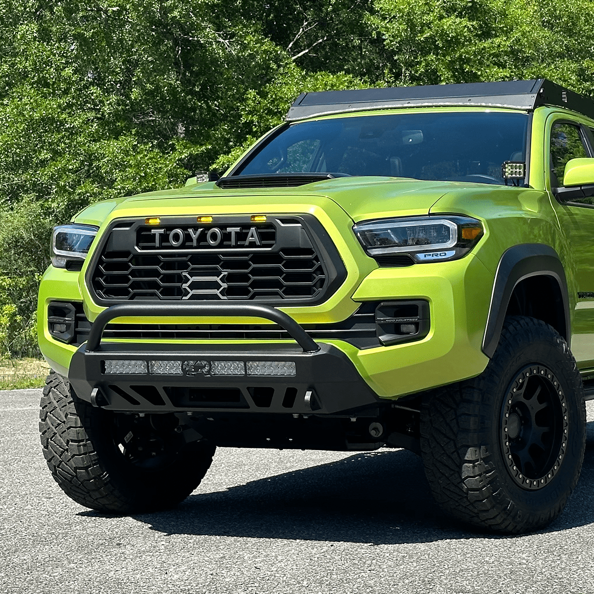 Cali Raised Stealth Bumper | Toyota Tacoma (2016-2023) | Truck Brigade