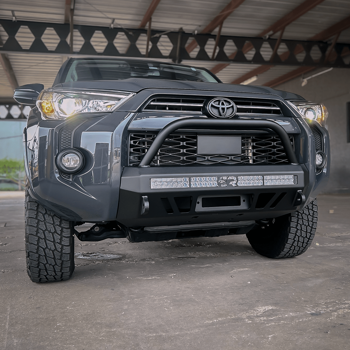 Cali Raised Stealth Front Bumper - Toyota 4Runner (2014-2022) | Truck Brigade