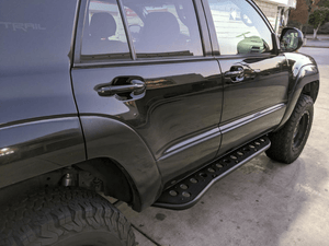 Cali Raised Step Edition Bolt-On Rock Sliders | Toyota 4Runner (2003-2009) | Truck Brigade