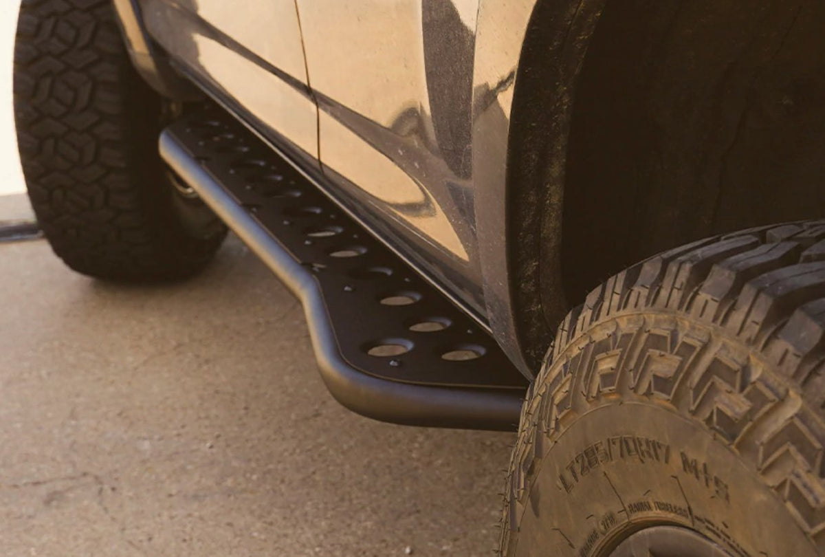 Cali Raised Step Edition Bolt-On Rock Sliders | Toyota 4Runner (2003-2009) - Truck Brigade