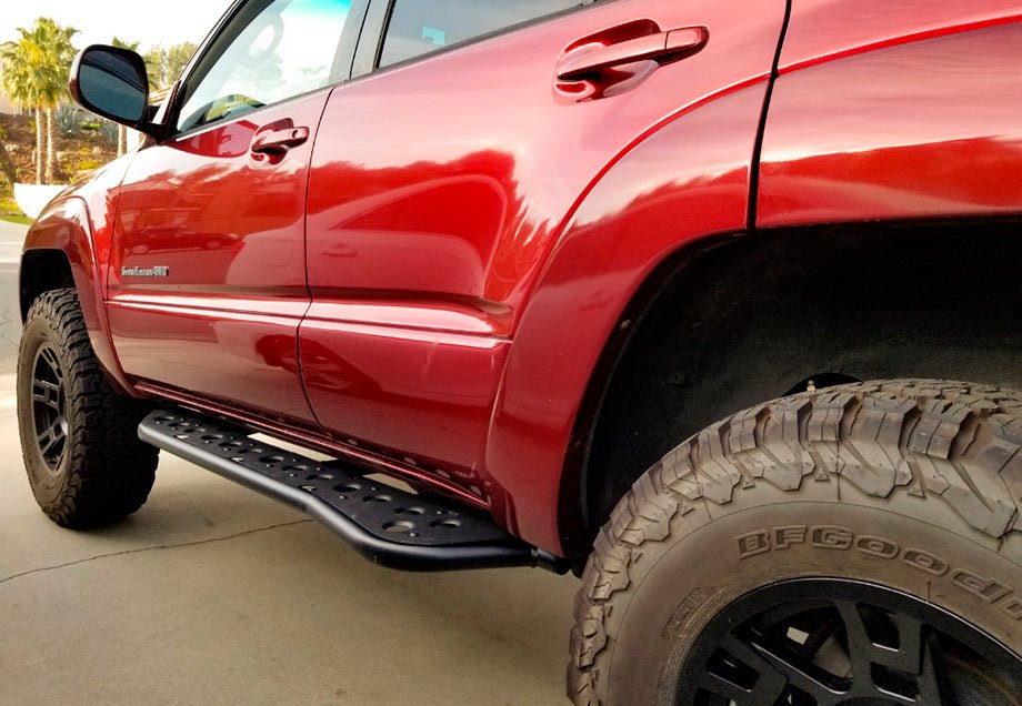 Cali Raised Step Edition Bolt-On Rock Sliders | Toyota 4Runner (2010-2024) | Truck Brigade
