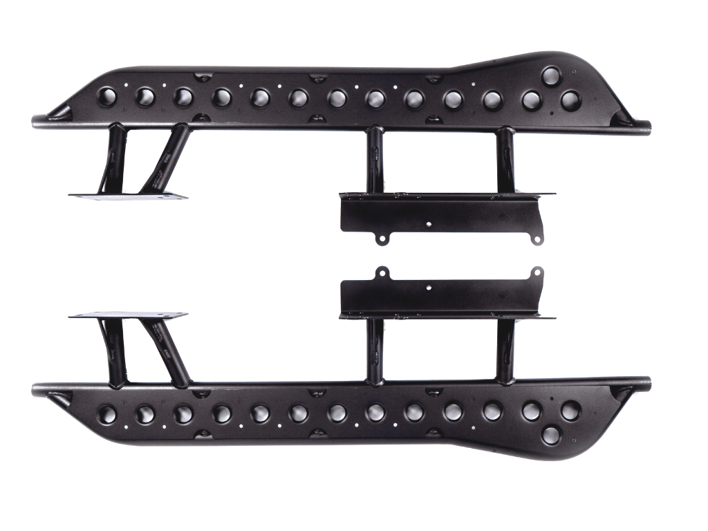 Cali Raised Step Edition Bolt-On Rock Sliders | Toyota 4Runner (2010-2024) | Truck Brigade
