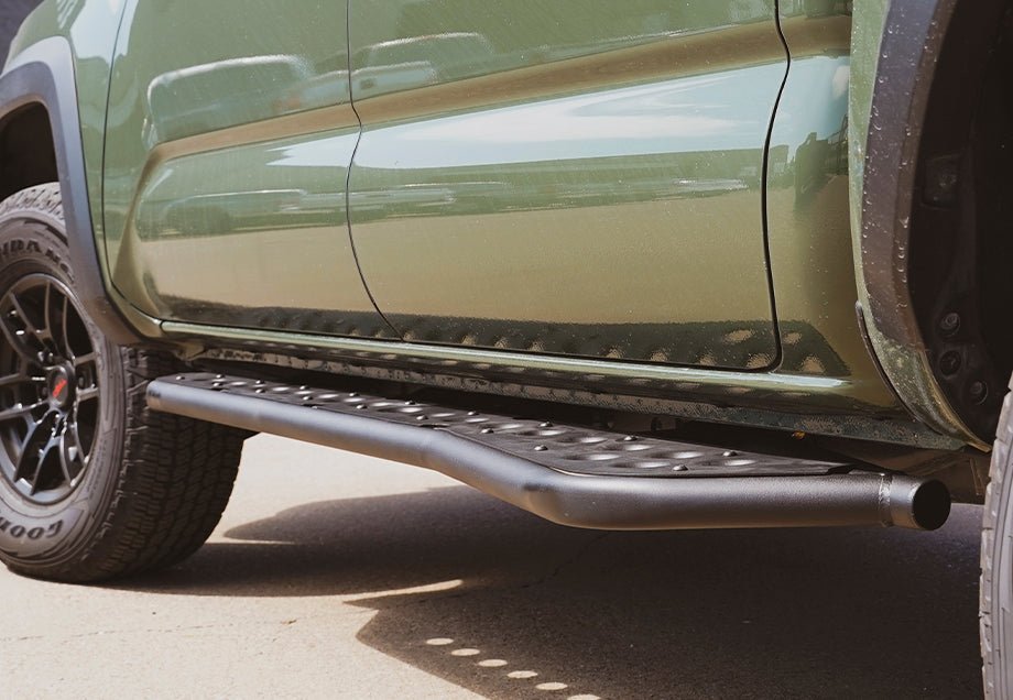 Cali Raised Step Edition Bolt-On Rock Sliders | Toyota Tacoma (2005-2023) | Truck Brigade