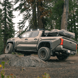 Cali Raised Step Edition Bolt-On Rock Sliders | Toyota Tacoma (2024) | Truck Brigade
