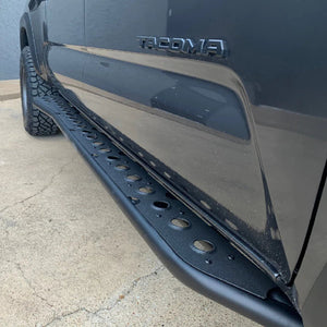 Cali Raised Step Edition Bolt-On Rock Sliders | Toyota Tacoma (2024) - Truck Brigade