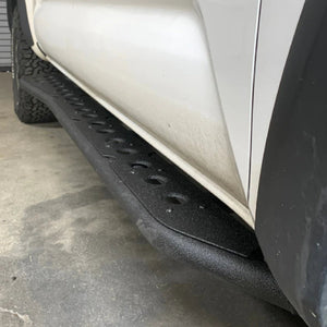 Cali Raised Step Edition Bolt-On Rock Sliders | Toyota Tacoma (2024) - Truck Brigade