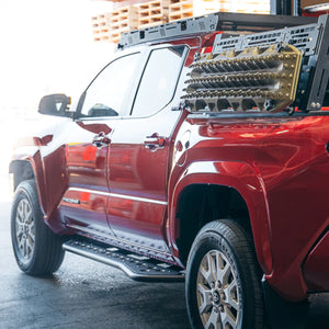 Cali Raised Step Edition Bolt-On Rock Sliders | Toyota Tacoma (2024) - Truck Brigade