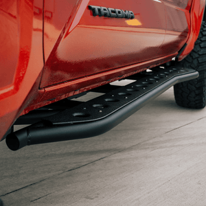 Cali Raised Step Edition Bolt-On Rock Sliders | Toyota Tacoma (2024) | Truck Brigade