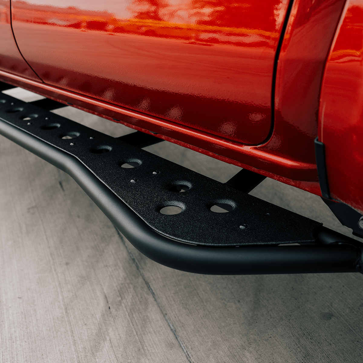 Cali Raised Step Edition Bolt-On Rock Sliders | Toyota Tacoma (2024) | Truck Brigade