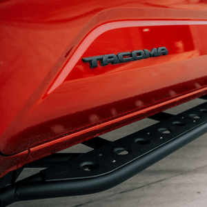 Cali Raised Step Edition Bolt-On Rock Sliders | Toyota Tacoma (2024) | Truck Brigade