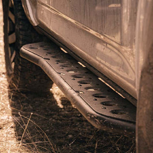 Cali Raised Step Edition Bolt-On Rock Sliders | Toyota Tacoma (2024) - Truck Brigade